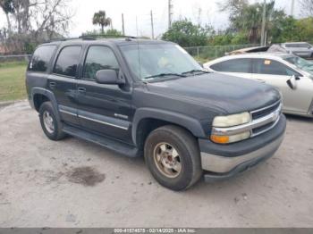  Salvage Chevrolet Tahoe