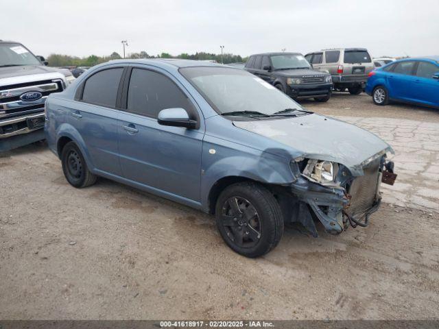  Salvage Chevrolet Aveo