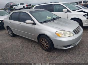  Salvage Toyota Corolla