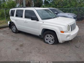  Salvage Jeep Patriot