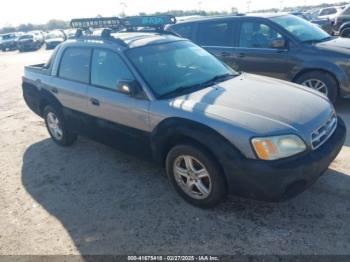  Salvage Subaru Baja