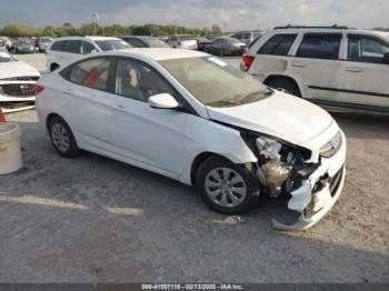  Salvage Hyundai ACCENT