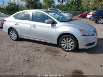  Salvage Nissan Sentra