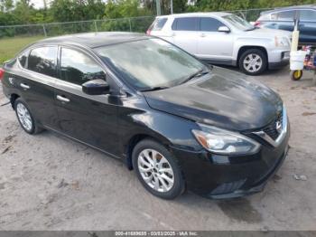  Salvage Nissan Sentra