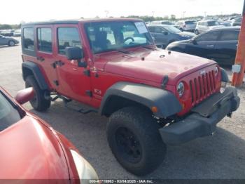  Salvage Jeep Wrangler