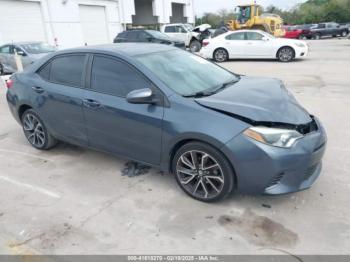  Salvage Toyota Corolla