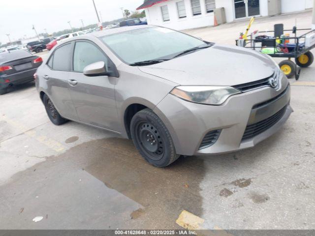  Salvage Toyota Corolla