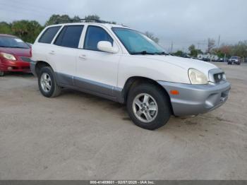  Salvage Hyundai SANTA FE