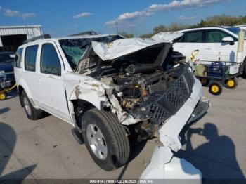  Salvage Nissan Pathfinder