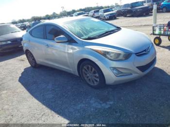  Salvage Hyundai ELANTRA