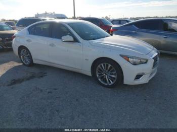  Salvage INFINITI Q50