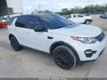  Salvage Land Rover Discovery