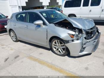  Salvage Lexus Ct