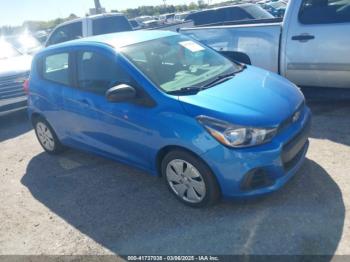  Salvage Chevrolet Spark