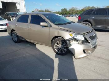  Salvage Toyota Corolla