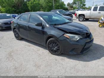  Salvage Toyota Corolla