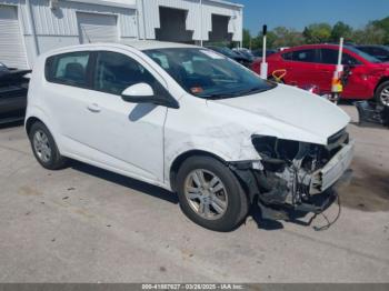  Salvage Chevrolet Sonic