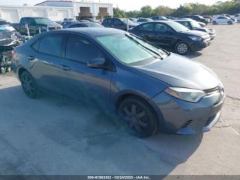  Salvage Toyota Corolla