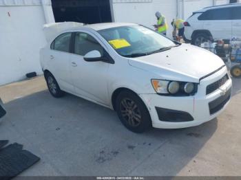 Salvage Chevrolet Sonic