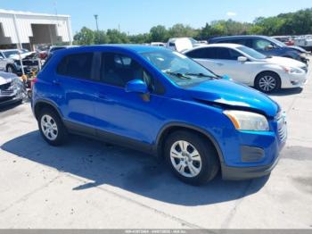  Salvage Chevrolet Trax