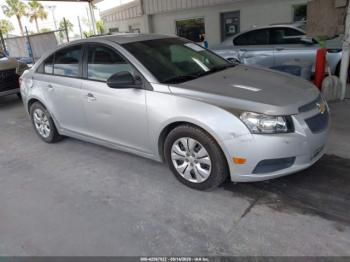  Salvage Chevrolet Cruze