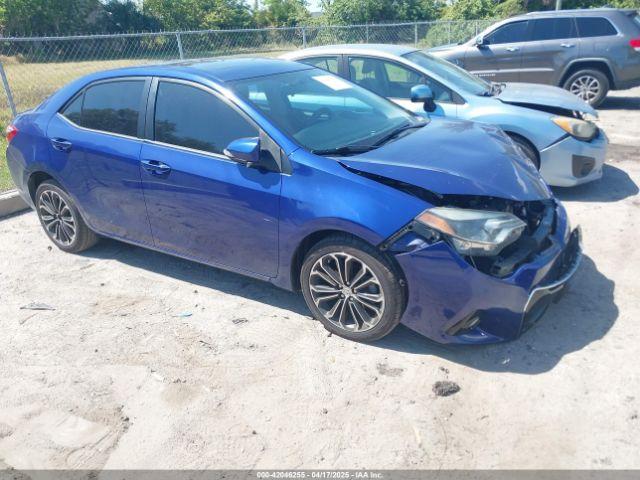  Salvage Toyota Corolla