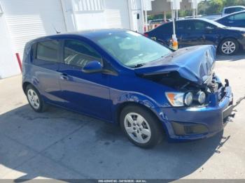  Salvage Chevrolet Sonic