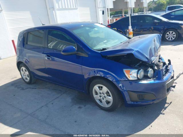 Salvage Chevrolet Sonic