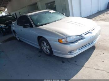  Salvage Chevrolet Monte Carlo