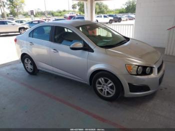  Salvage Chevrolet Sonic