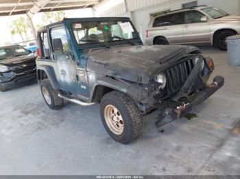  Salvage Jeep Wrangler