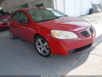  Salvage Pontiac G6