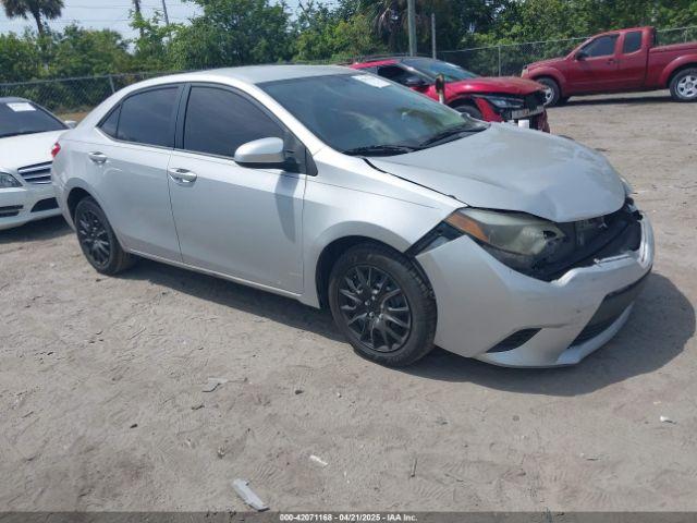  Salvage Toyota Corolla