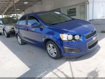  Salvage Chevrolet Sonic