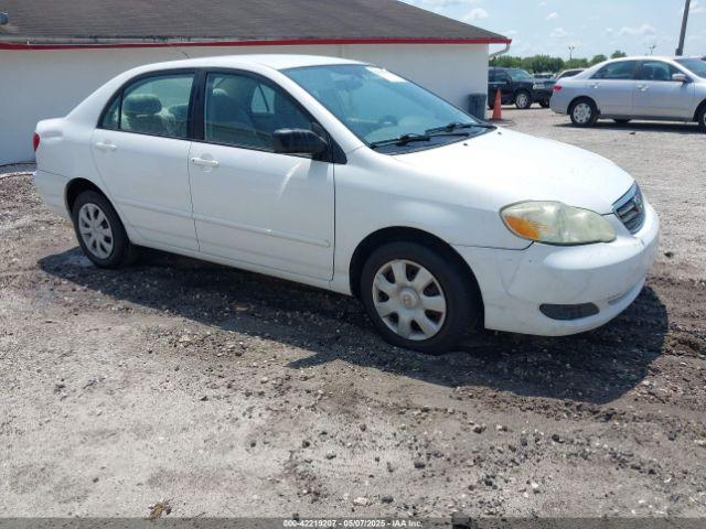  Salvage Toyota Corolla