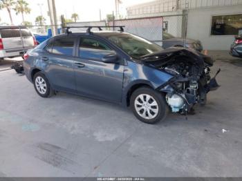  Salvage Toyota Corolla