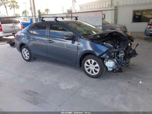  Salvage Toyota Corolla
