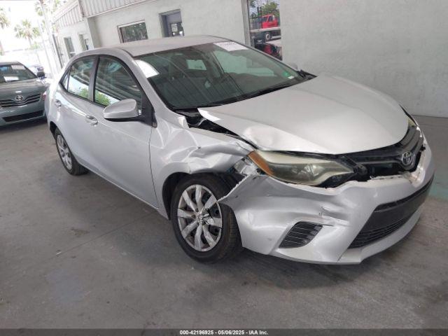  Salvage Toyota Corolla