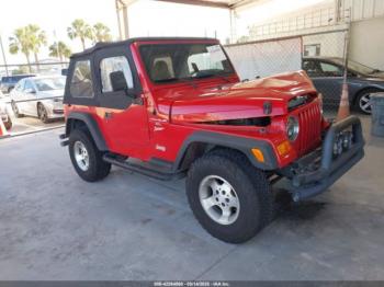  Salvage Jeep Wrangler