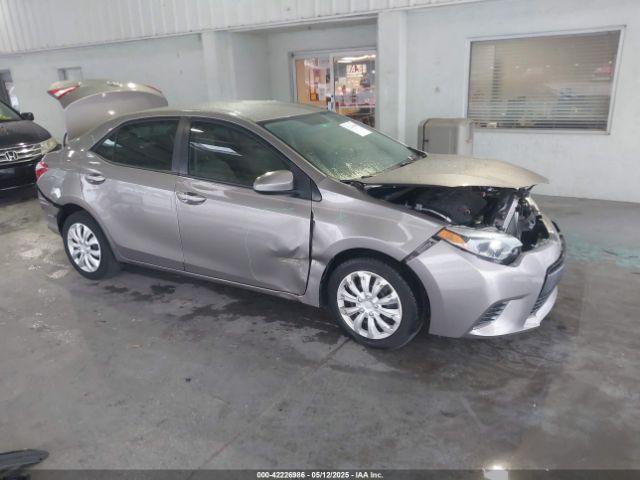 Salvage Toyota Corolla