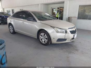  Salvage Chevrolet Cruze