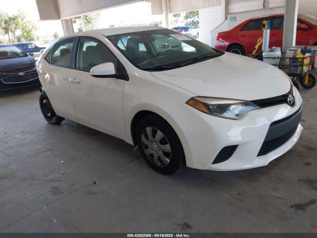  Salvage Toyota Corolla