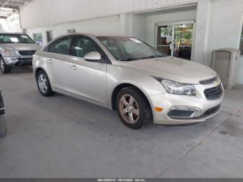  Salvage Chevrolet Cruze