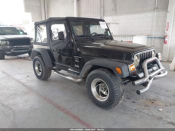  Salvage Jeep Wrangler