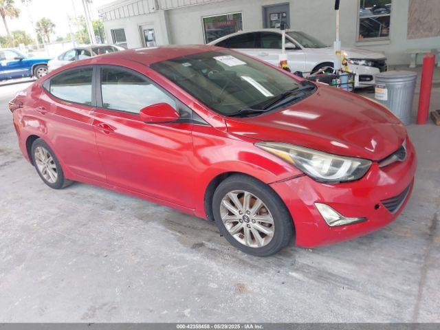  Salvage Hyundai ELANTRA