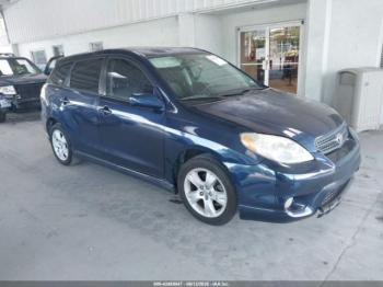  Salvage Toyota Matrix