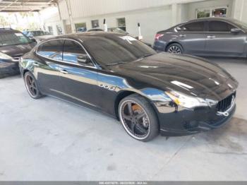  Salvage Maserati Quattroporte