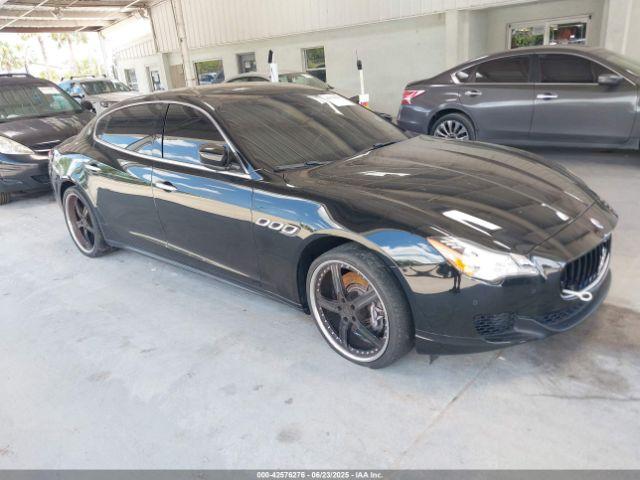  Salvage Maserati Quattroporte