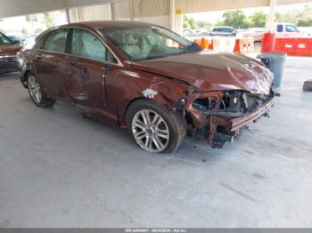  Salvage Lincoln MKZ