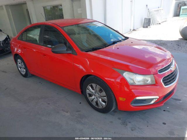  Salvage Chevrolet Cruze